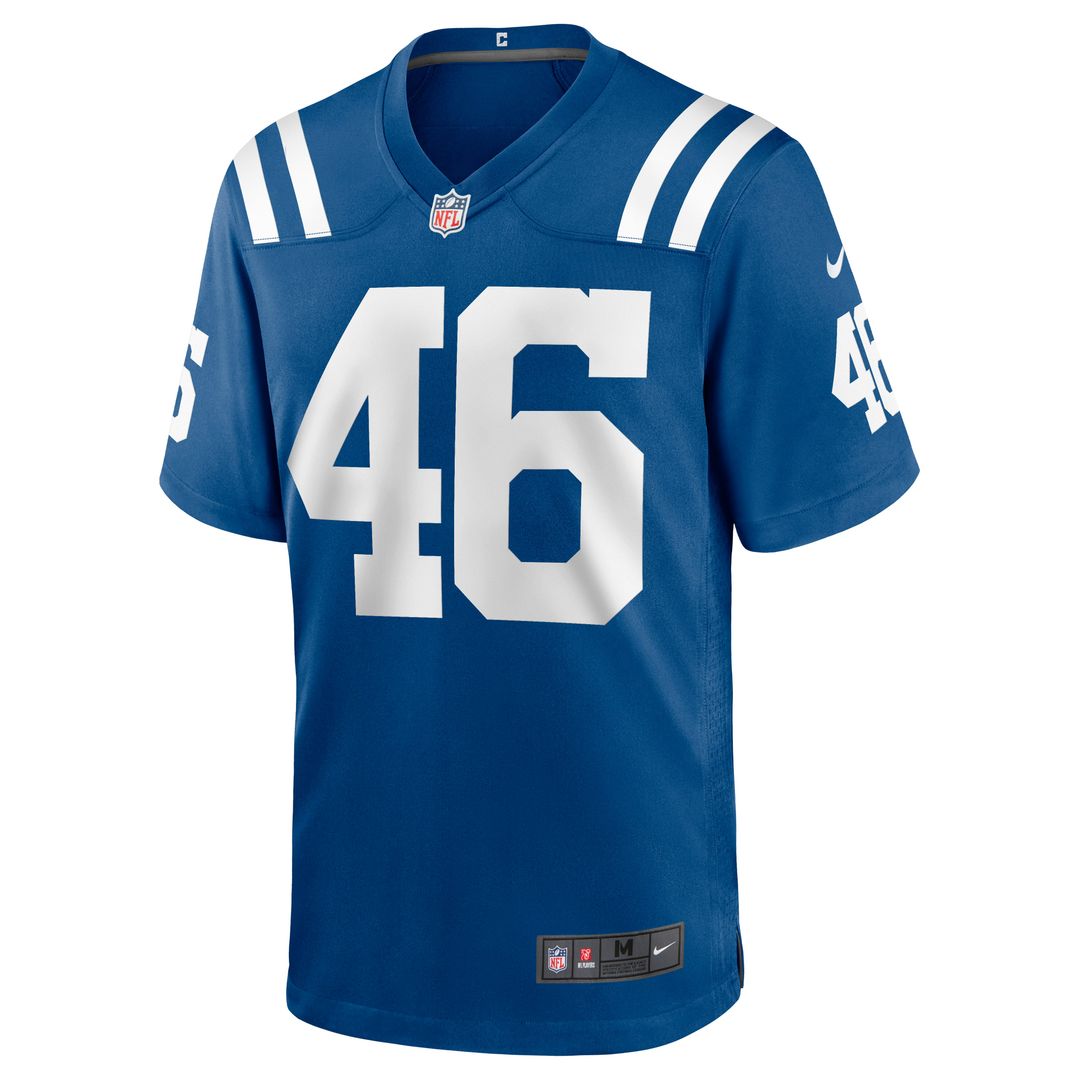 Luke Rhodes Indianapolis Colts Game Jersey - Royal Blue