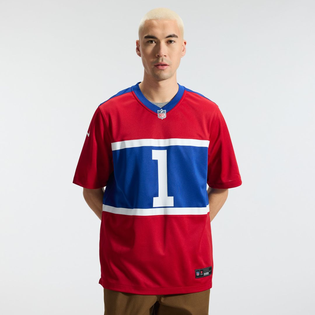 Malik Nabers New York Giants Alternate Game Jersey - Century Red