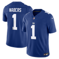 Malik Nabers New York Giants Vapor F.U.S.E. Stitched Limited Jersey - Royal Blue