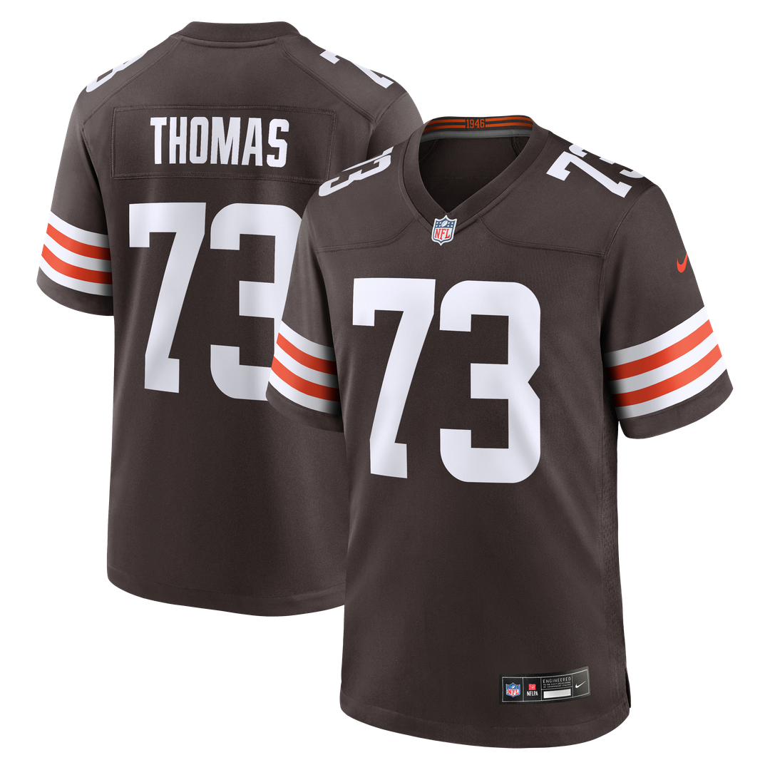 Joe Thomas Cleveland Browns Game Jersey - White