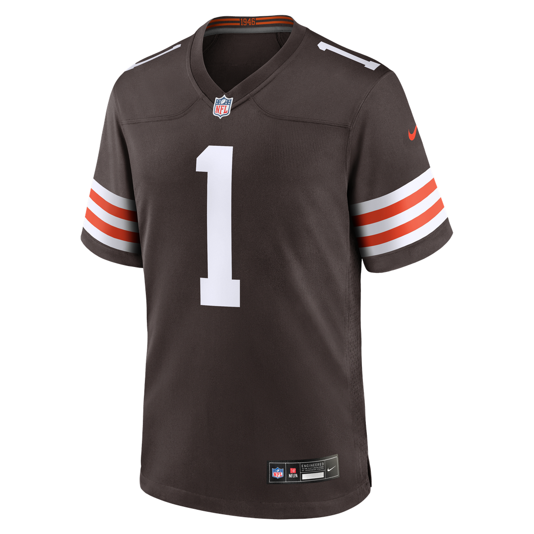 KC Concepcion Jr. Cleveland Browns Game Jersey - Brown