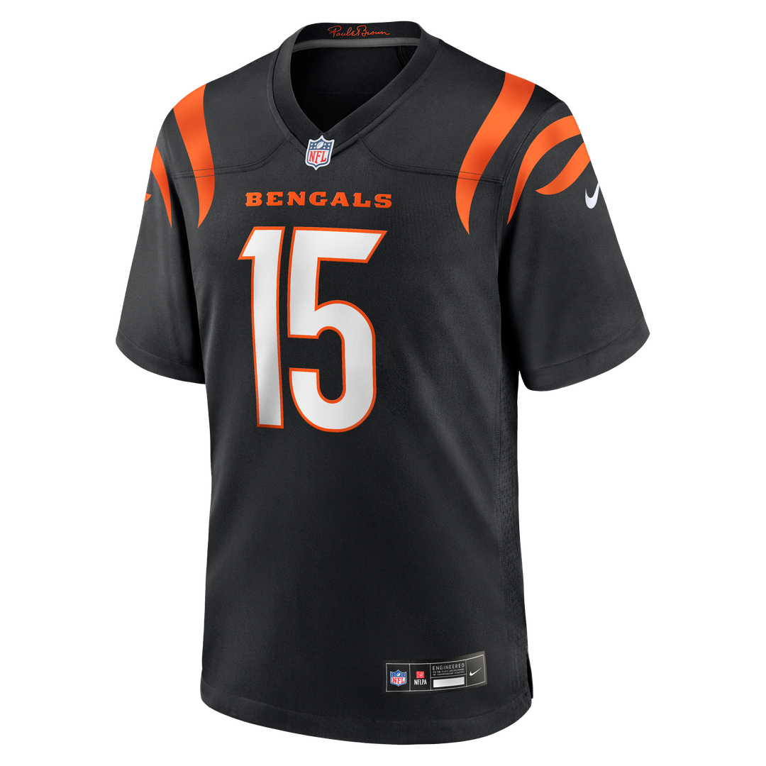 Charlie Jones Cincinnati Bengals Game Jersey - Black