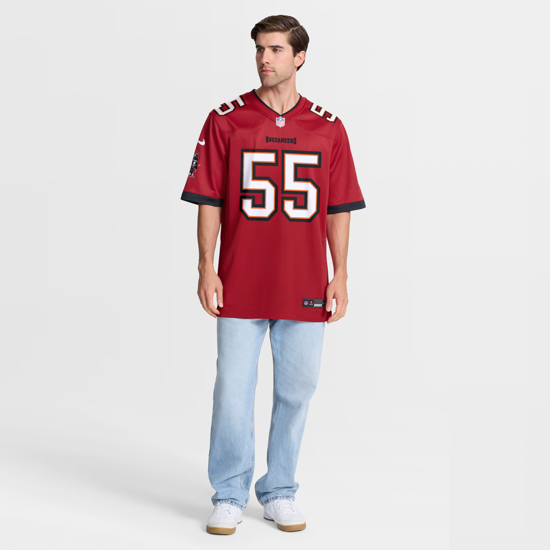Derrick Brooks Tampa Bay Buccaneers Game Jersey - Red