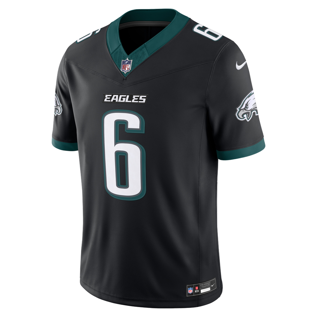 DeVonta Smith Philadelphia Eagles Alternate Vapor F.U.S.E. Stitched Limited Jersey - Kelly Green