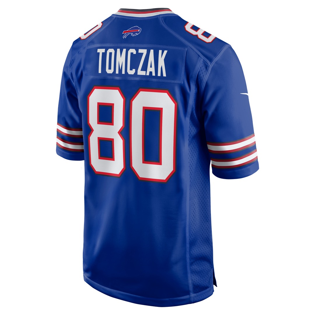Max Tomczak Buffalo Bills Game Jersey - Royal Blue