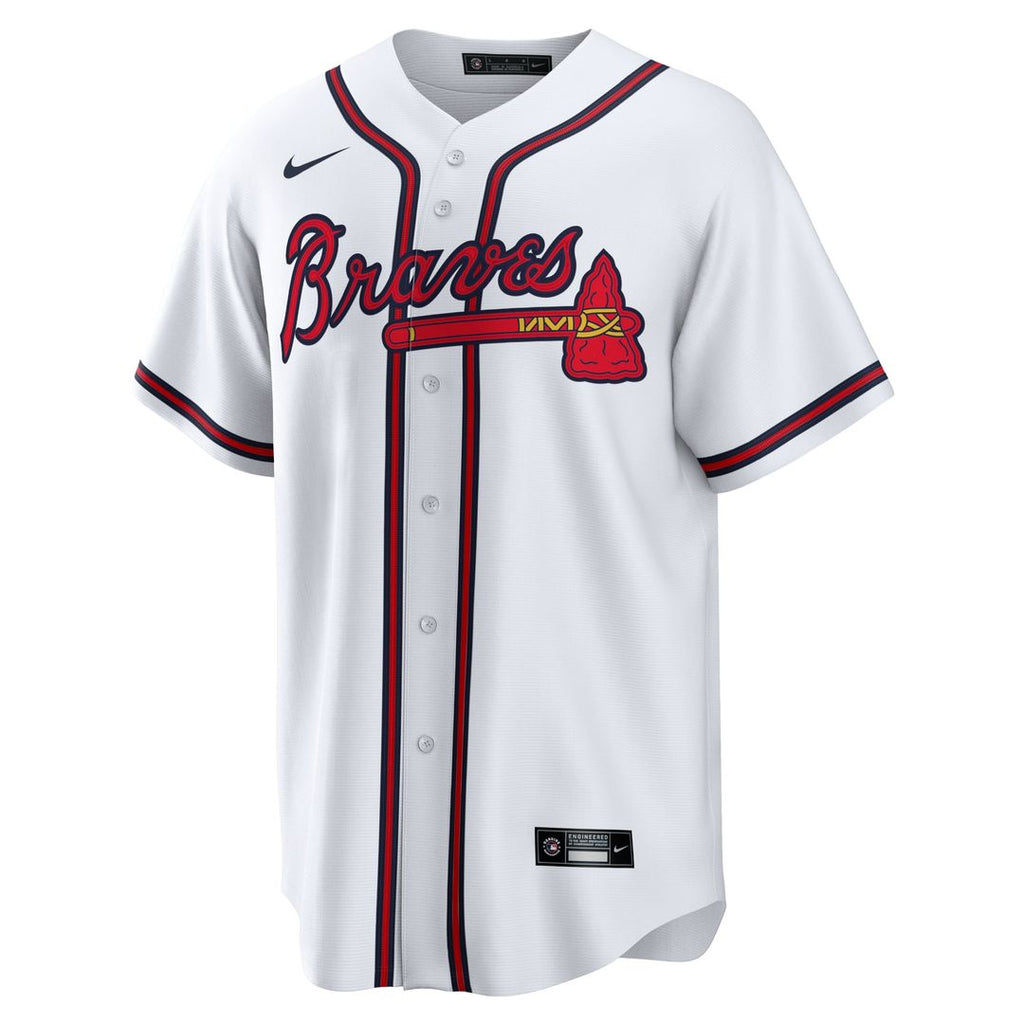Atlanta Braves Austin Riley Nike White Home Replica Player Jersey