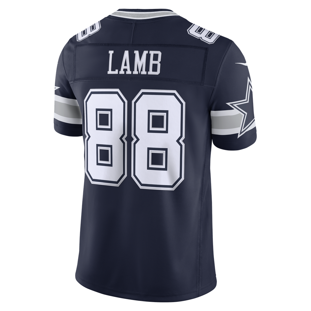 CeeDee Lamb Dallas Cowboys Vapor F.U.S.E. Stitched Limited Jersey - Navy