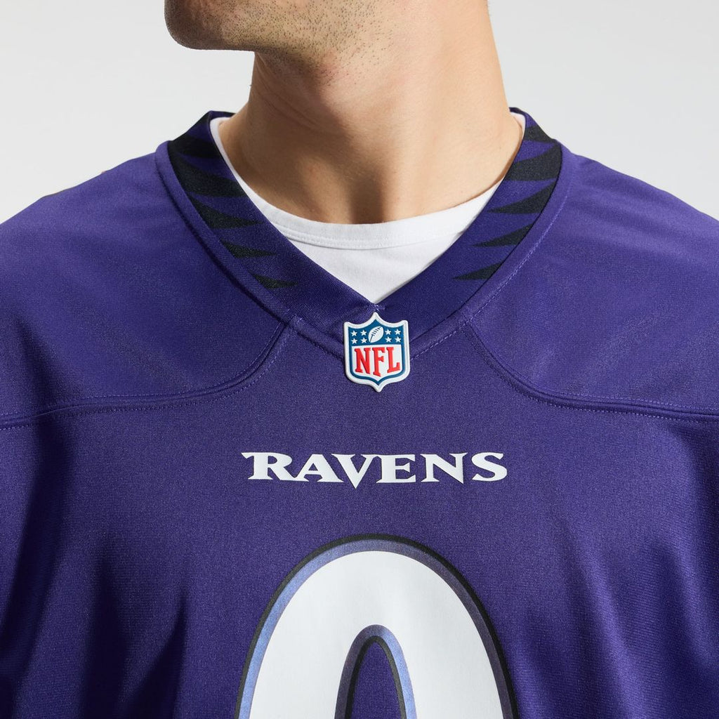 Roquan Smith Baltimore Ravens Game Jersey - Purple
