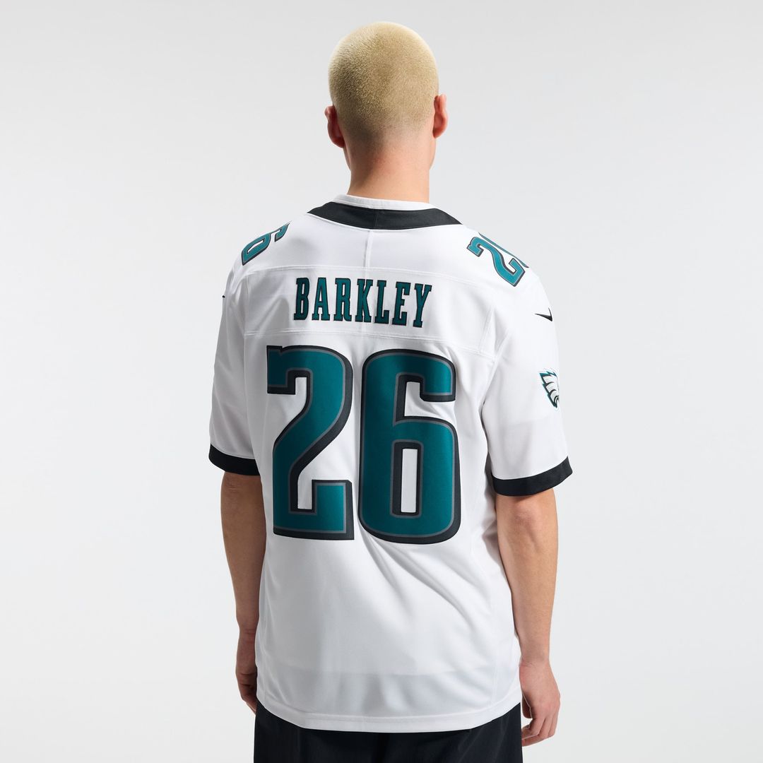 Saquon Barkley Philadelphia Eagles Alternate Vapor F.U.S.E. Stitched Limited Jersey - Black