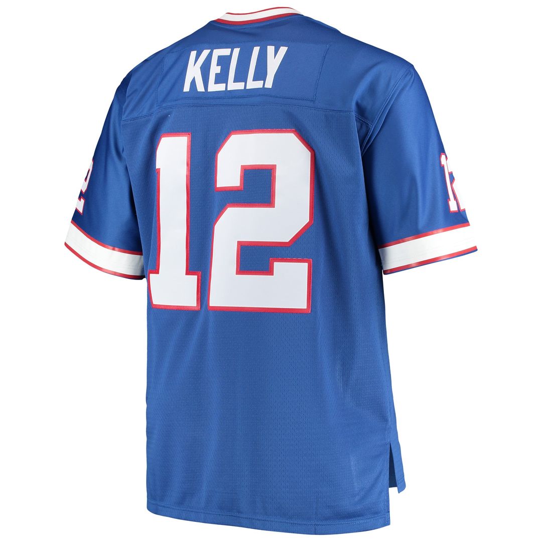 Jim Kelly Buffalo Bills Big & Tall 1990 Replica Jersey - Royal Blue