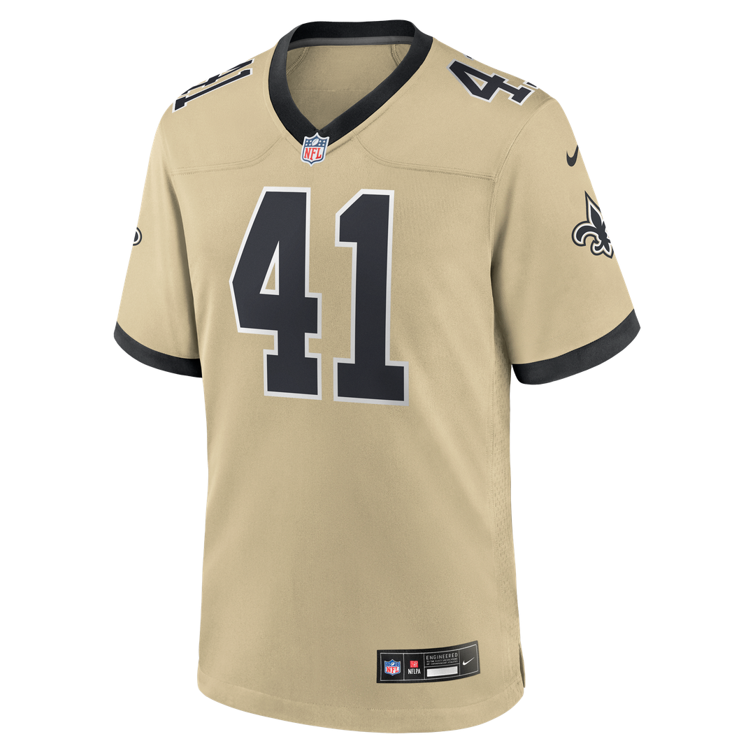 Alvin Kamara New Orleans Saints Game Jersey - Black