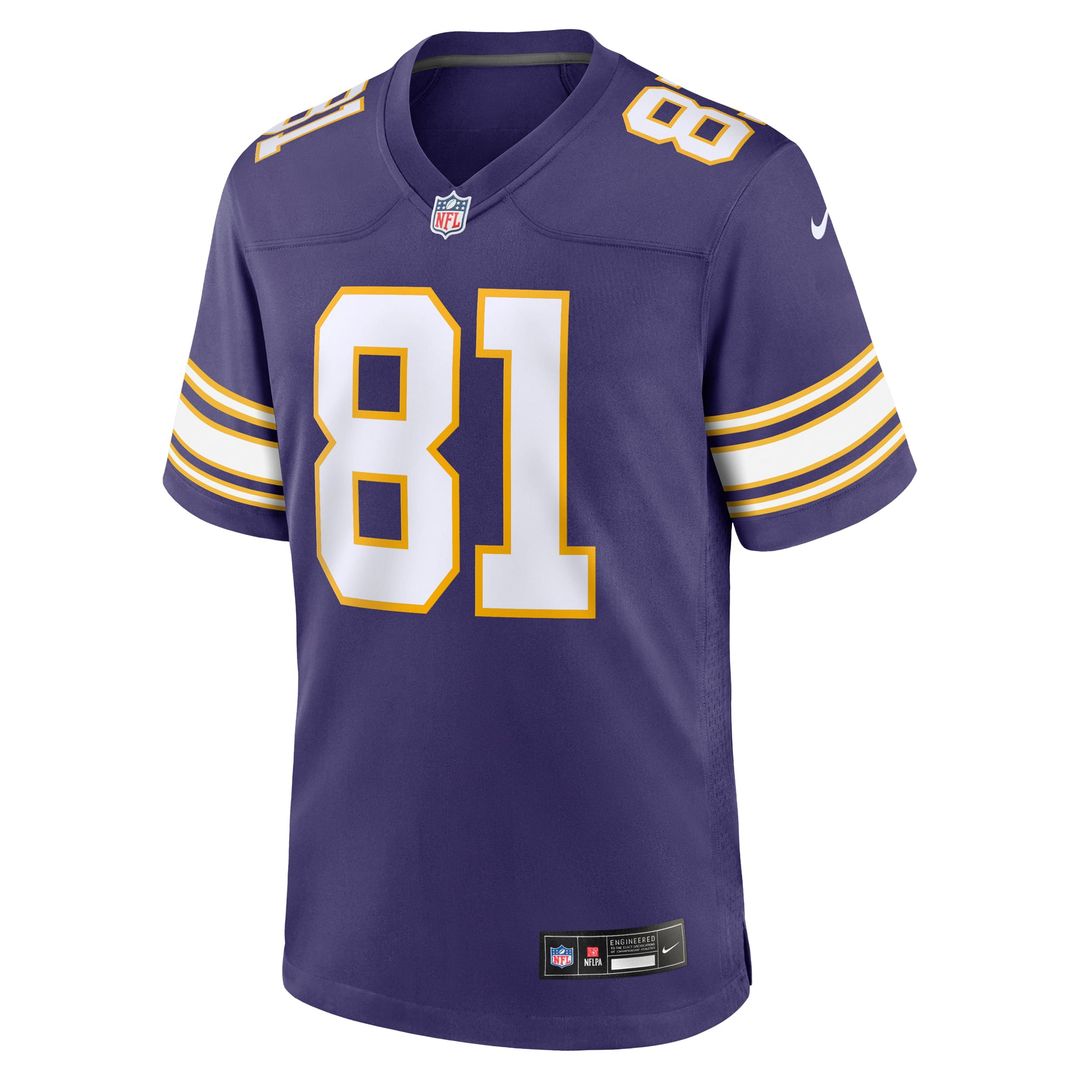 Carl Eller Minnesota Vikings Alternate Game Jersey - Purple