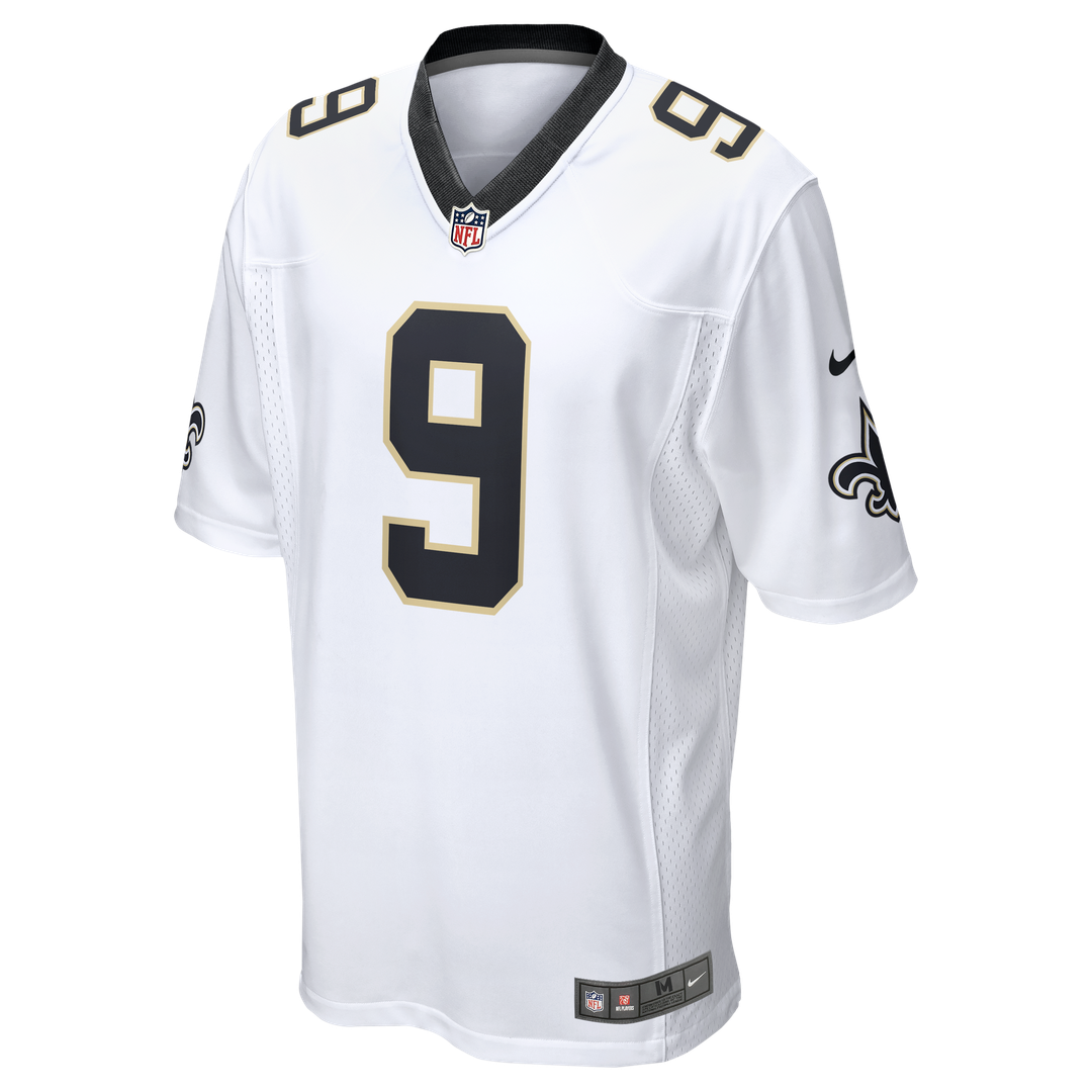 Drew Brees New Orleans Saints Game Jersey - Black