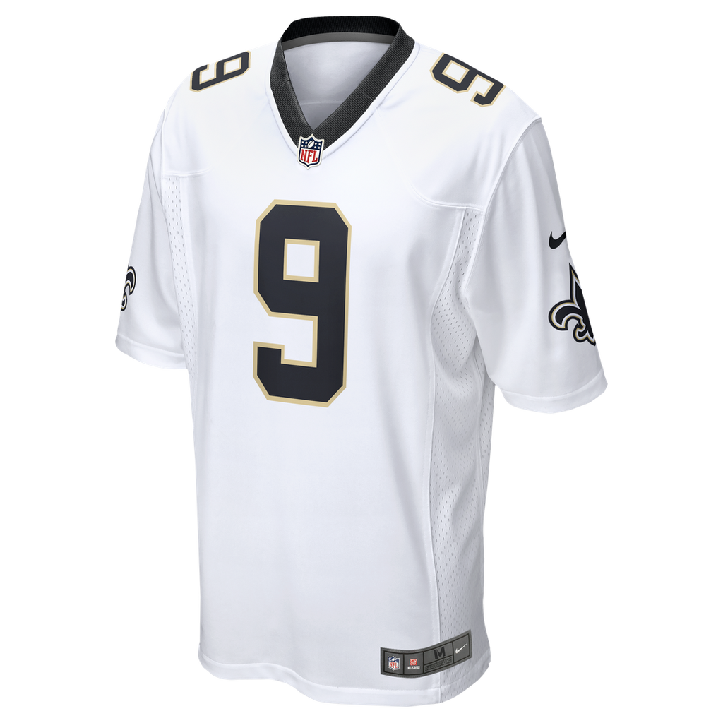 Drew Brees New Orleans Saints Game Jersey - White