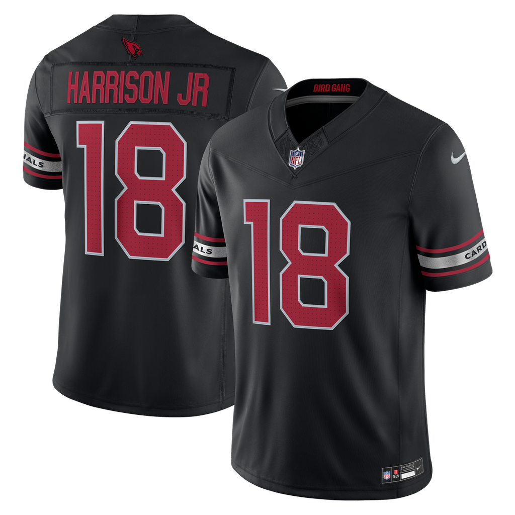 Marvin Harrison Jr. Arizona Cardinals Alternate Vapor F.U.S.E. Stitched Limited Jersey - Black