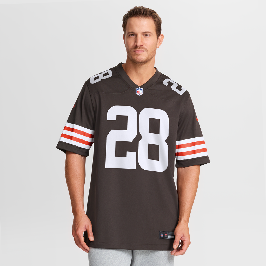 Tre Avery Cleveland Browns Game Jersey - Brown