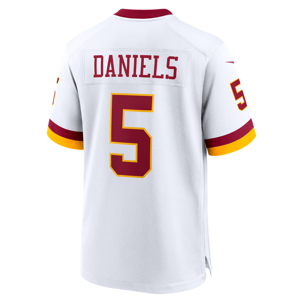 Jayden Daniels Washington Commanders Game Super Bowl Era Jersey - White