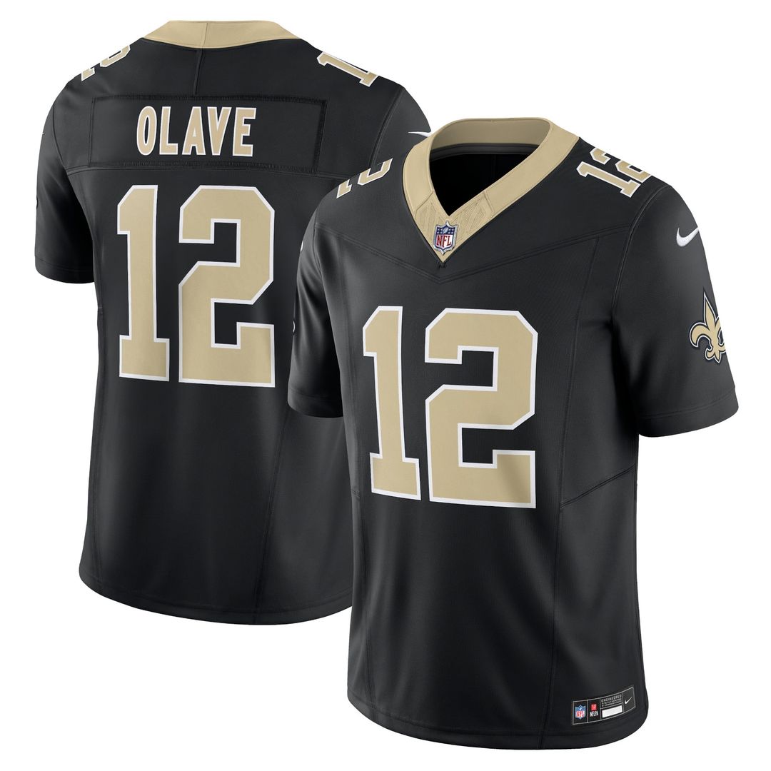 Chris Olave New Orleans Saints Alternate Gameday Golds Alternate Vapor F.U.S.E. Limited Jersey - Gold