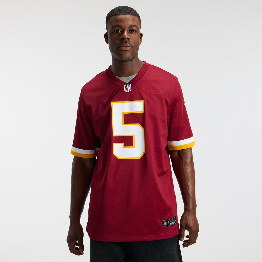 Hail Raiser Jayden Daniels Washington Commanders Alternate Game Jersey - Black