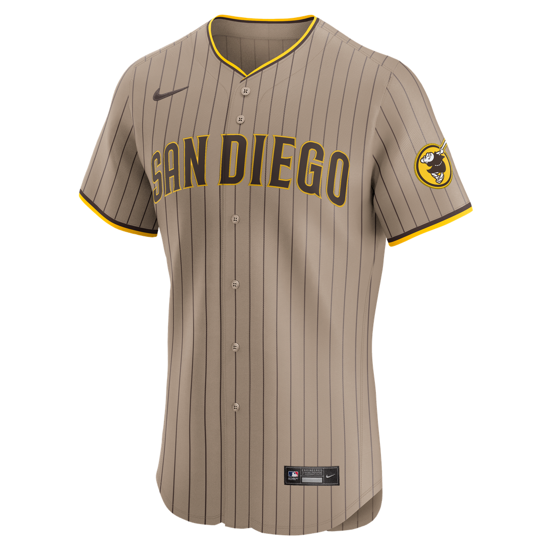 San Diego Padres Fernando Tatis Jr. Nike Sand Alternate Elite Player Jersey
