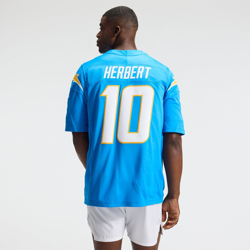 Justin Herbert Los Angeles Chargers Vapor F.U.S.E. Stitched Limited Jersey - Powder Blue