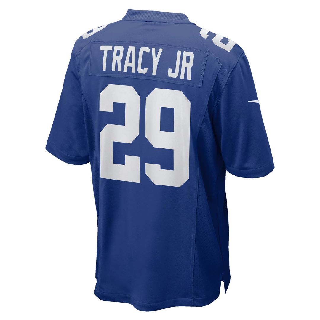 Tyrone Tracy Jr. New York Giants Game Jersey - Royal Blue