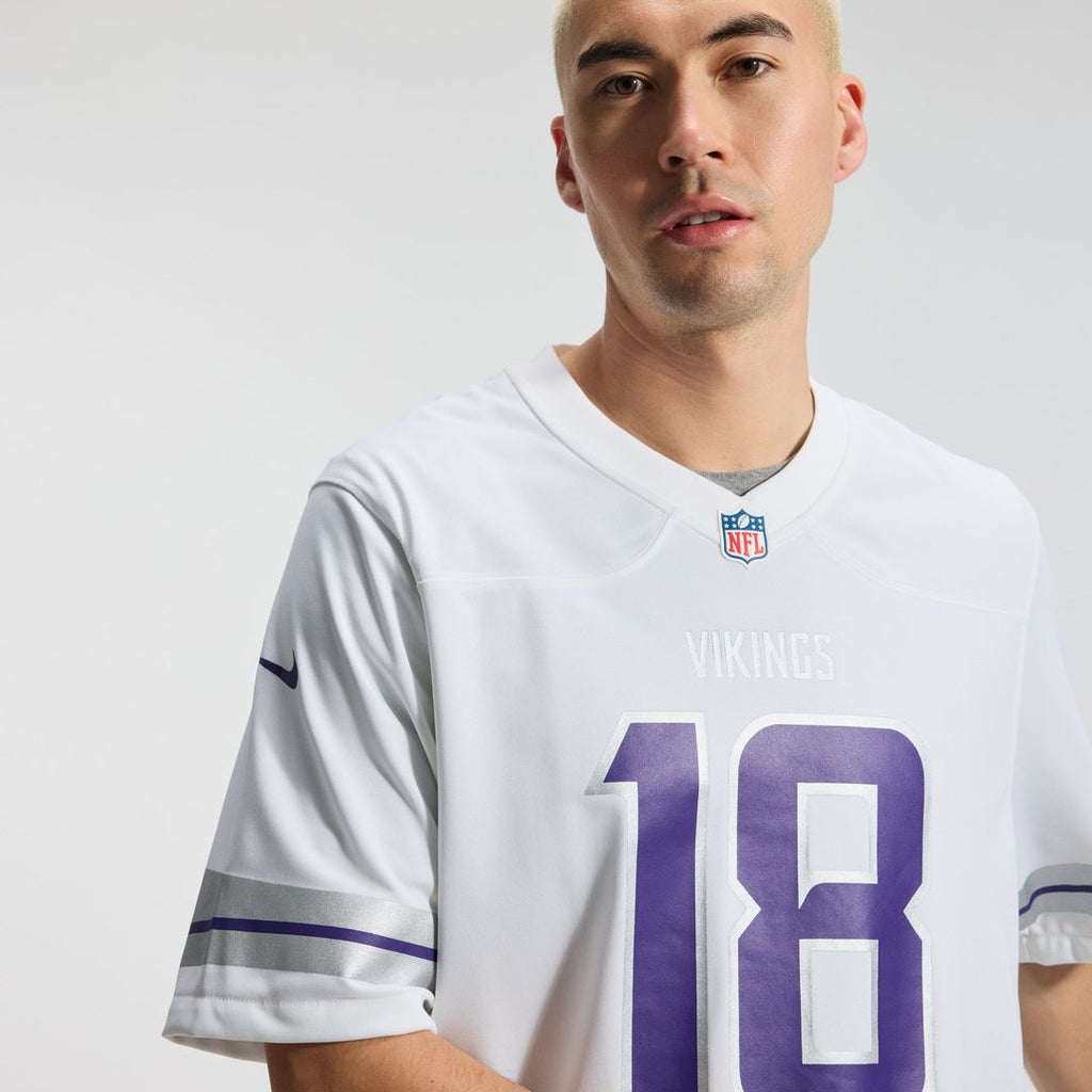 Justin Jefferson Minnesota Vikings Classic Game Jersey - Purple