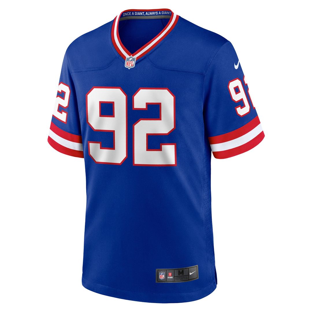 Michael Strahan New York Giants Alternate Game Jersey - Royal Blue