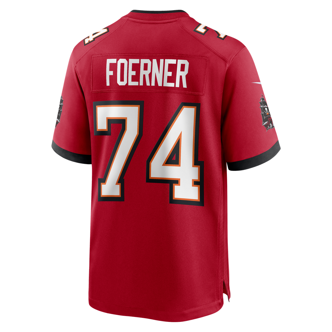 Marshall Foerner Tampa Bay Buccaneers Game Jersey - Red