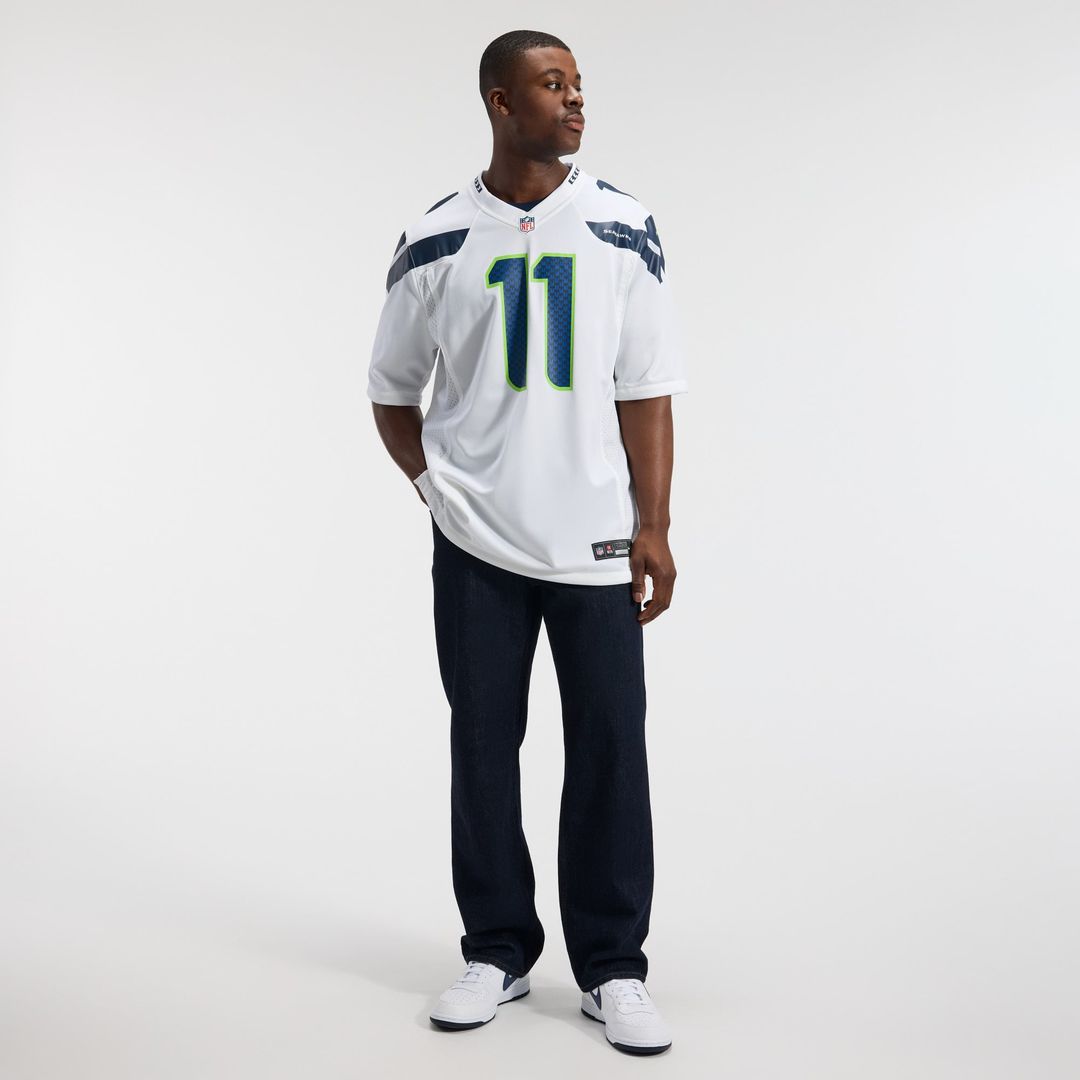 Jaxon Smith-Njigba Seattle Seahawks Throwback Game Jersey - Royal Blue