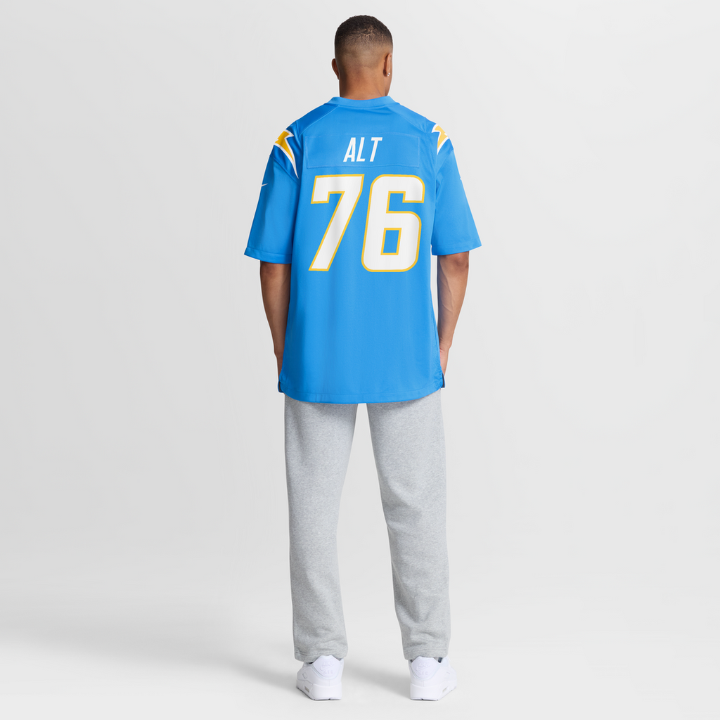 Joe Alt Los Angeles Chargers Alternate Super Chargers Game Jersey - Navy