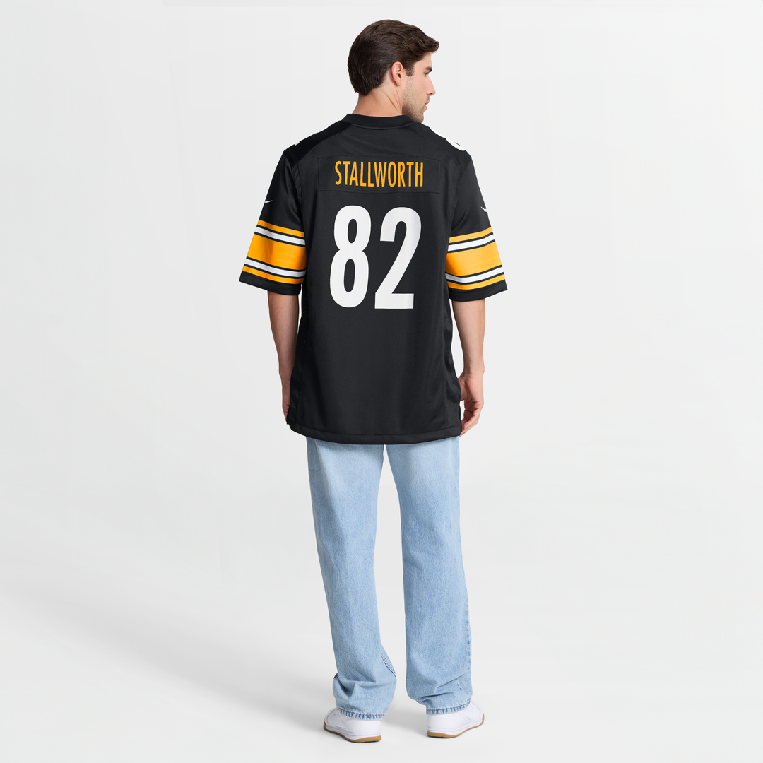 John Stallworth Pittsburgh Steelers Jersey - Black