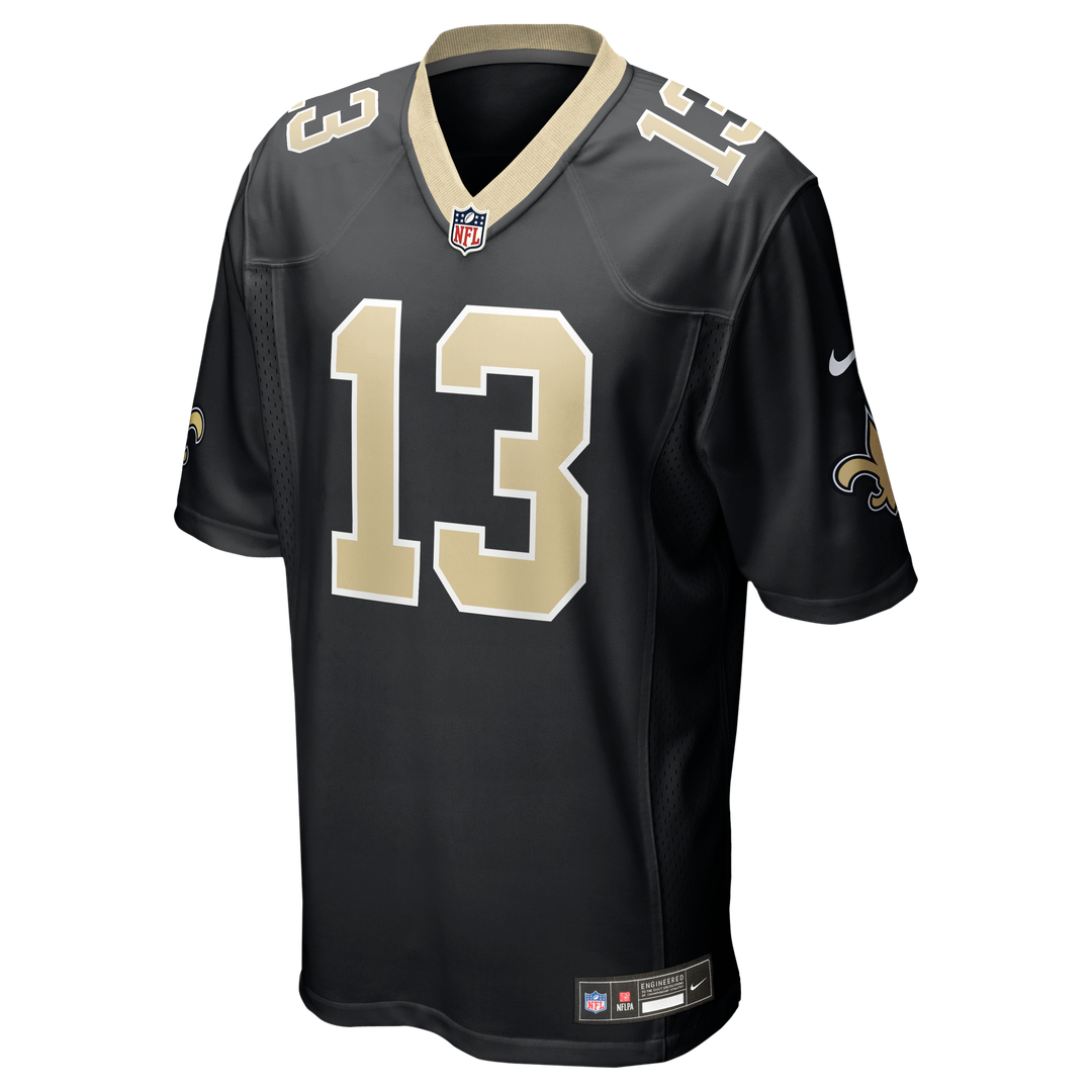 Velus Jones Jr. New Orleans Saints Game Jersey - Black