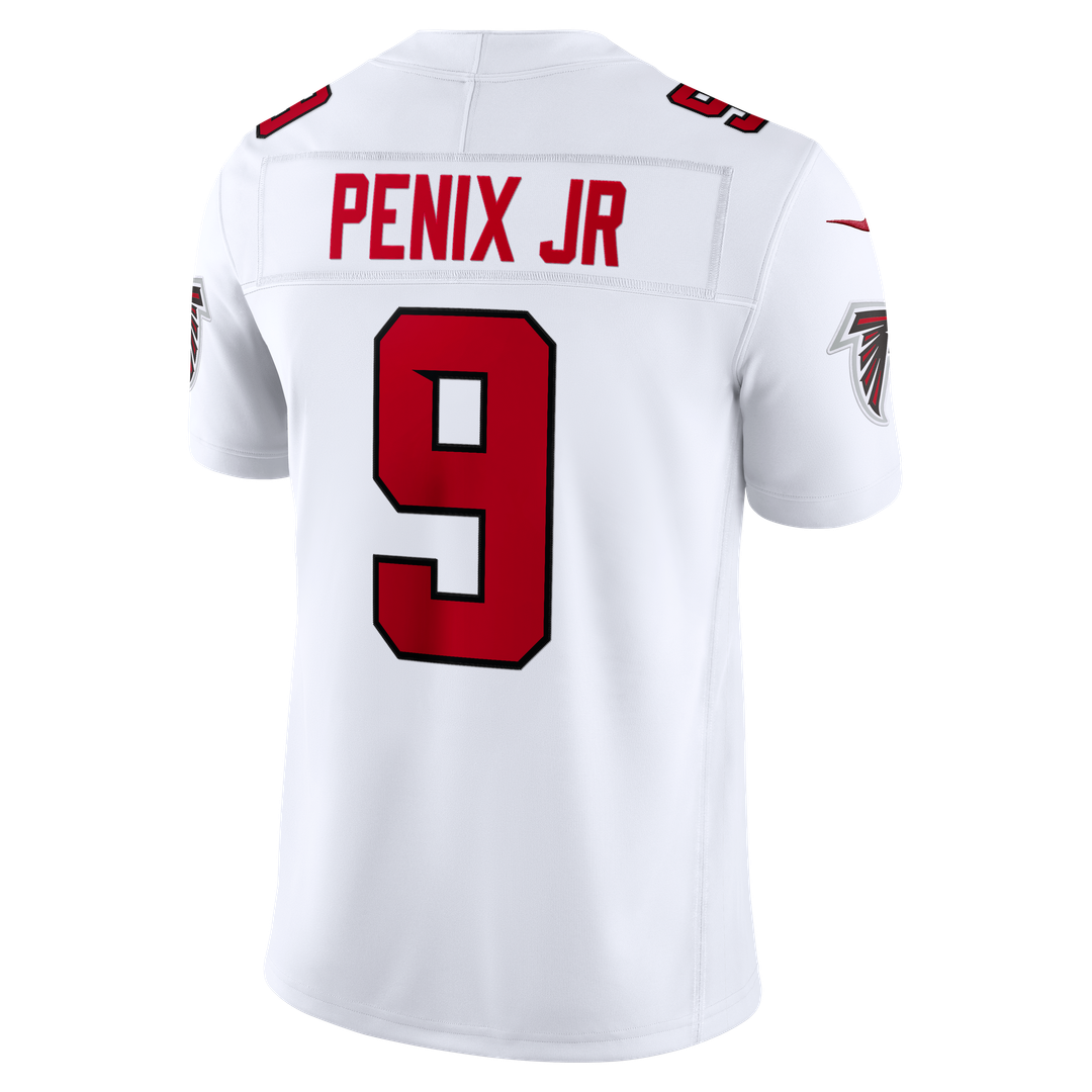 Michael Penix Jr. Atlanta Falcons Alternate Throwback Vapor F.U.S.E. Stitched Limited Jersey - Black