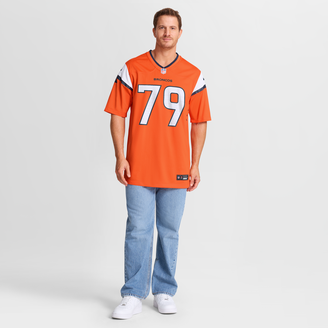 Matt Peart Denver Broncos Game Jersey - Orange