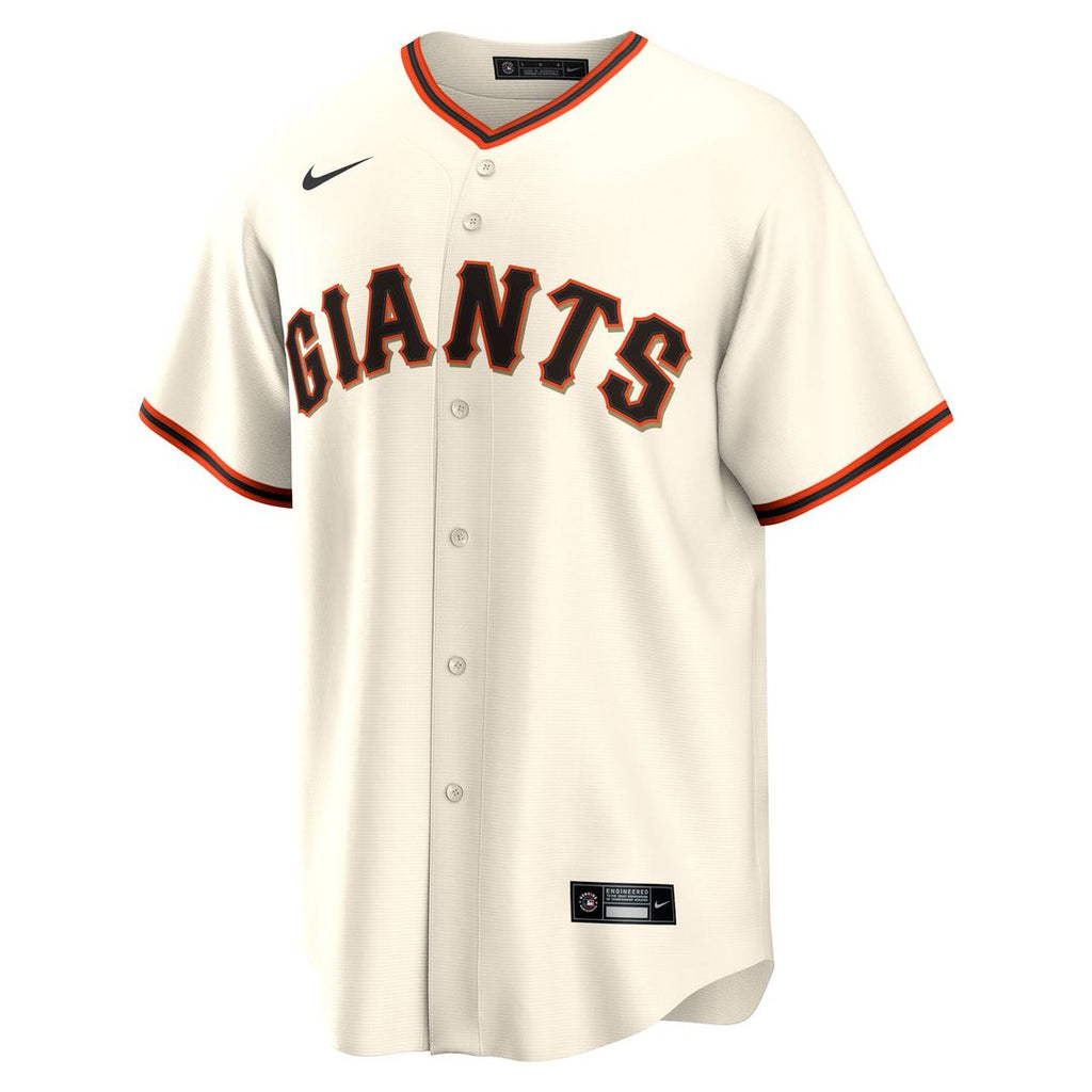 San Francisco Giants Rafael Devers Nike White Home Replica Player Jersey