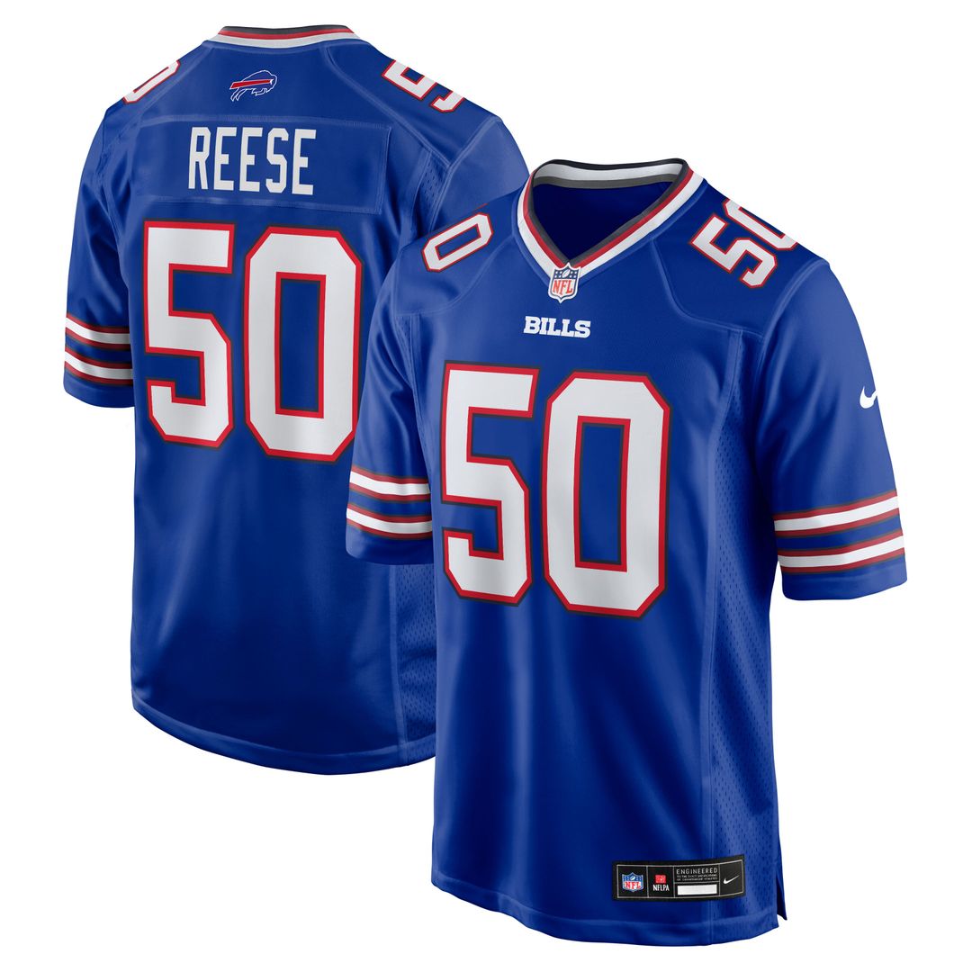 Otis Reese Buffalo Bills Game Jersey - Royal Blue