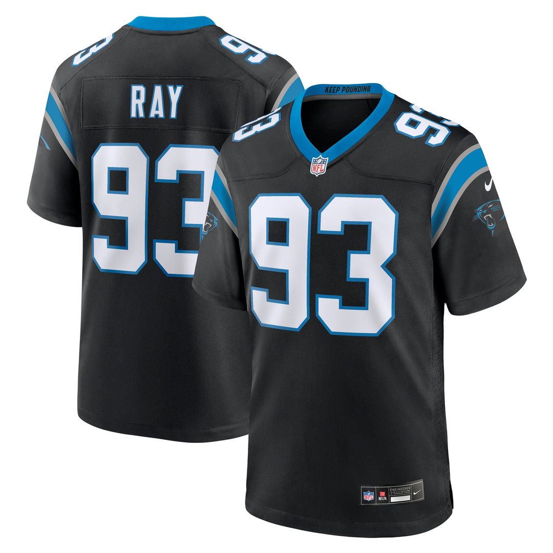 LaBryan Ray Carolina Panthers Game Jersey - Black