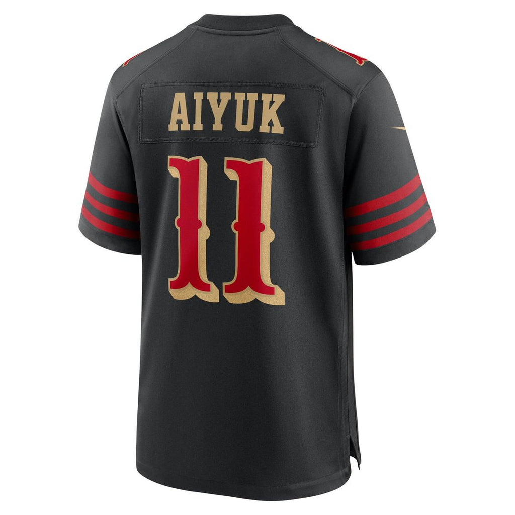 Brandon Aiyuk San Francisco 49ers Rivalries Collection Game Jersey - Black