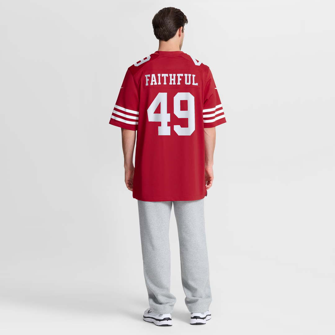 The Faithful San Francisco 49ers 80th Anniversary Game Jersey - White
