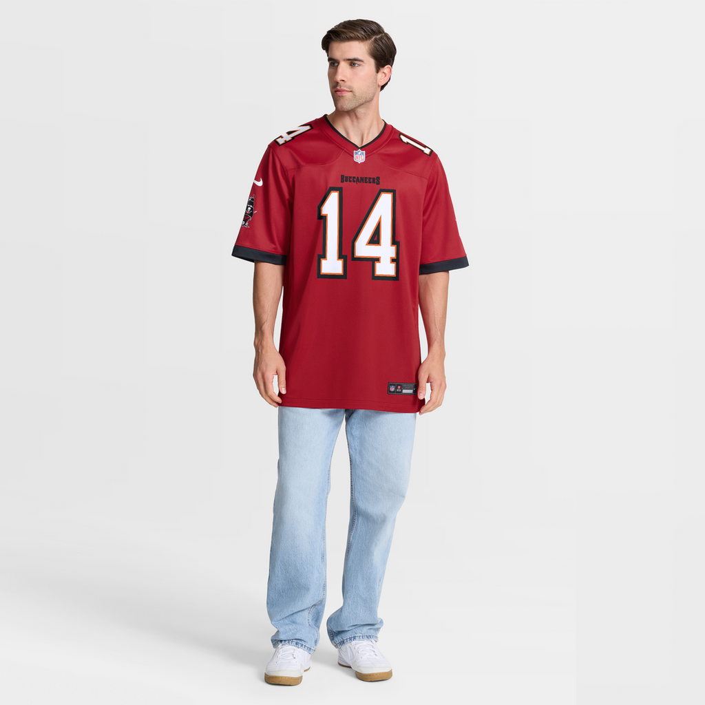 Brad Johnson Tampa Bay Buccaneers Game Jersey - Red