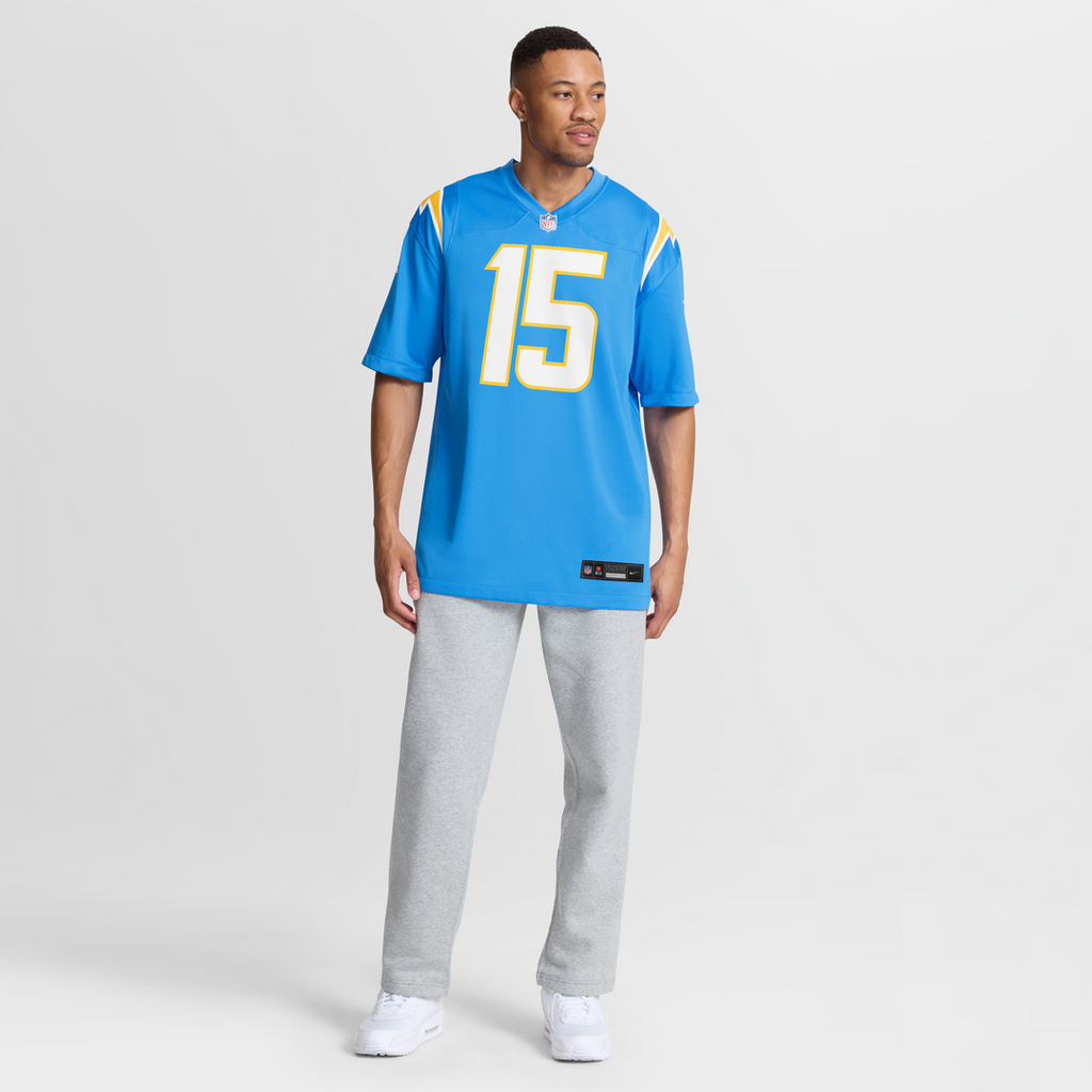 Ladd McConkey Los Angeles Chargers Alternate Super Chargers Game Jersey - Navy