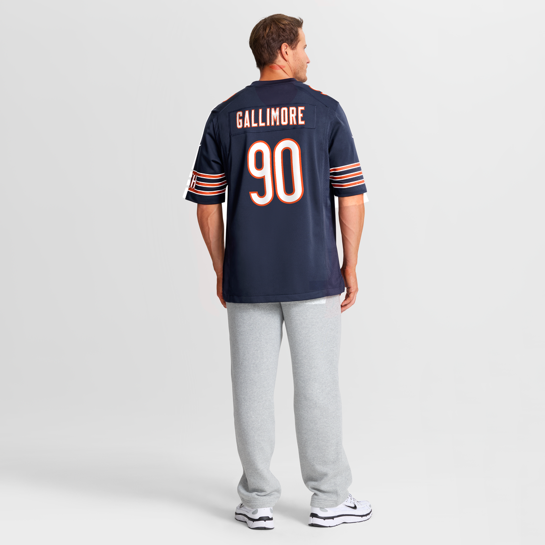 Neville Gallimore Chicago Bears Game Jersey - Navy