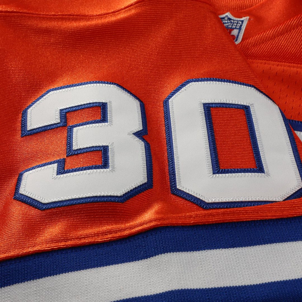 Terrell Davis Denver Broncos 1995 Authentic Throwback Jersey - Orange