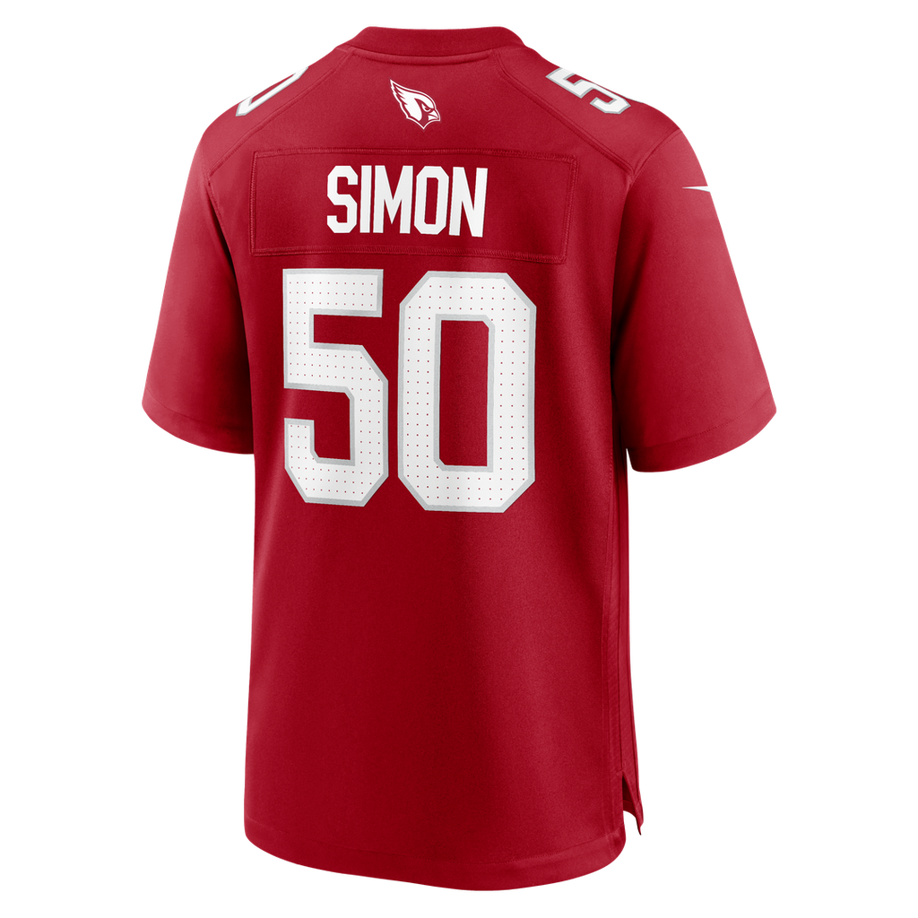Cody Simon Arizona Cardinals Game Jersey - Cardinal