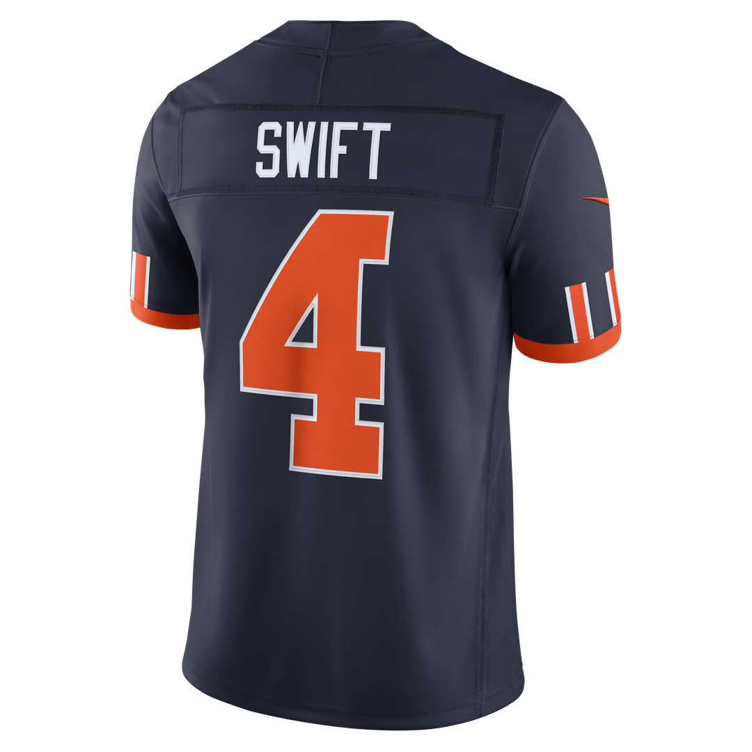 D'Andre Swift Chicago Bears 2026 Rivalries Collection Game Jersey - Navy