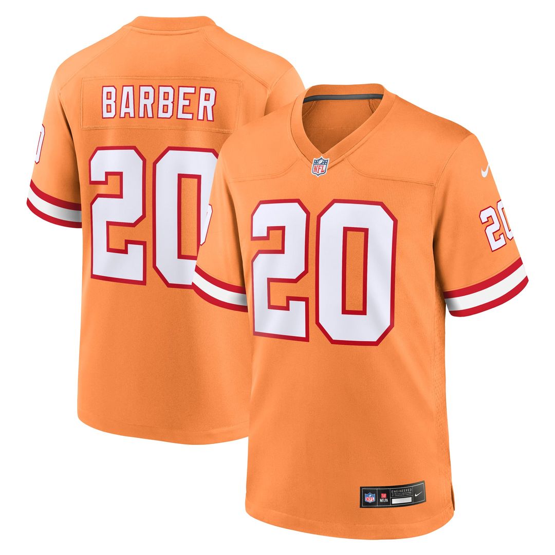 Ronde Barber Tampa Bay Buccaneers Game Jersey - Red