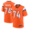 Ben Powers Denver Broncos Game Jersey - Orange