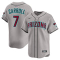Arizona Diamondbacks Corbin Carroll Nike Gray Road Limited Player Jersey