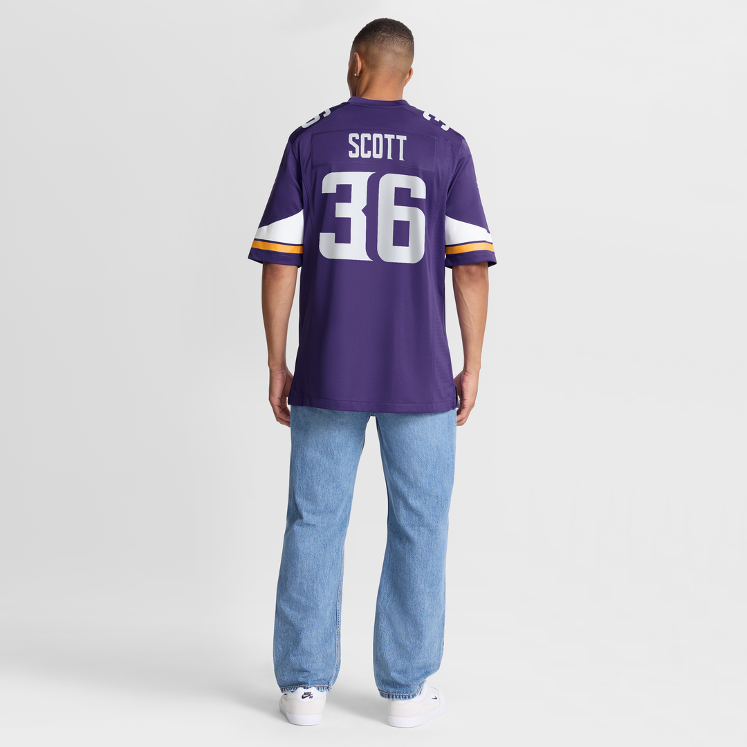 Zavier Scott Minnesota Vikings Game Jersey - Purple